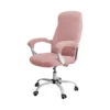 Office Chair Cover Set Stretch Computer Chair Cover Set with Armrest Cover Washable and Removable Solid Colors 1