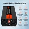 Moexsiac Pure Sine Wave Solar Inverter 4000W 5000W 6000W Double EU Socket DC 12V 24V 48V To AC 220V 50Hz 60Hz Voltage Converters 2