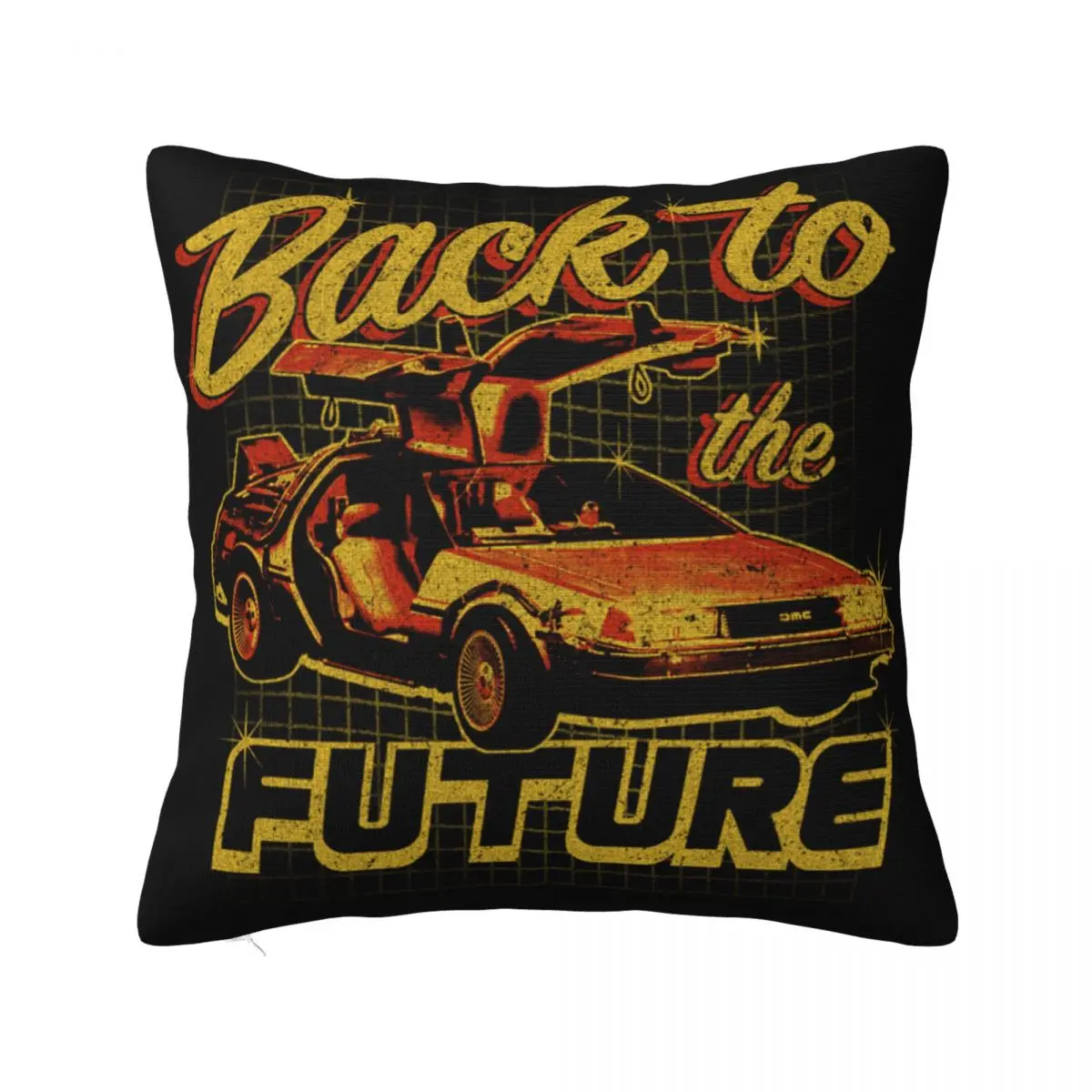 

Back To The Grid Back To The Future Pillowcase Printing Cushion Cover Decorative Throw Pillow Case Cover Bedroom Zipper 45X45cm