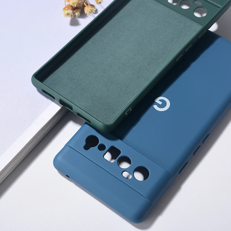 Soft Liquid Silicone Slim TPU Protective Bumper Case