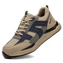 Enhanced Steel Toe Puncture - Proof Lightweight Safety Work Sneakers - 45 (D9060)