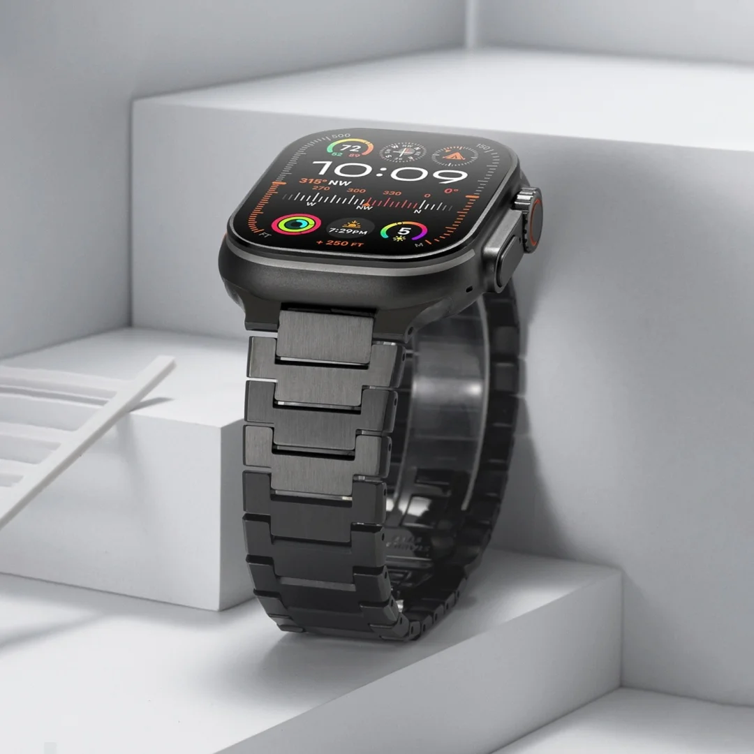 Luxury Titanium Strap for Apple Watch - Premium Business Band Bracelet