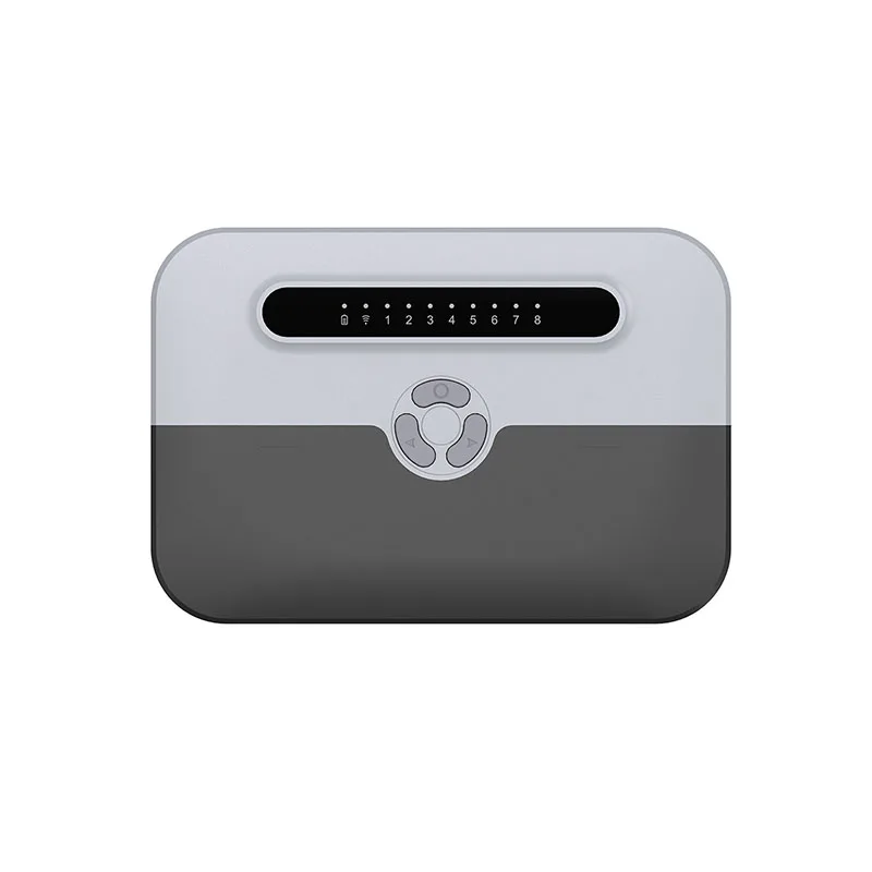 WiFi 스마트 스프링클러 컨트롤러 8 구역(하이퍼 로컬 날씨 지능 플러스 비 및 동결 건너뛰기 포함) Alexa Google Home Tuya
