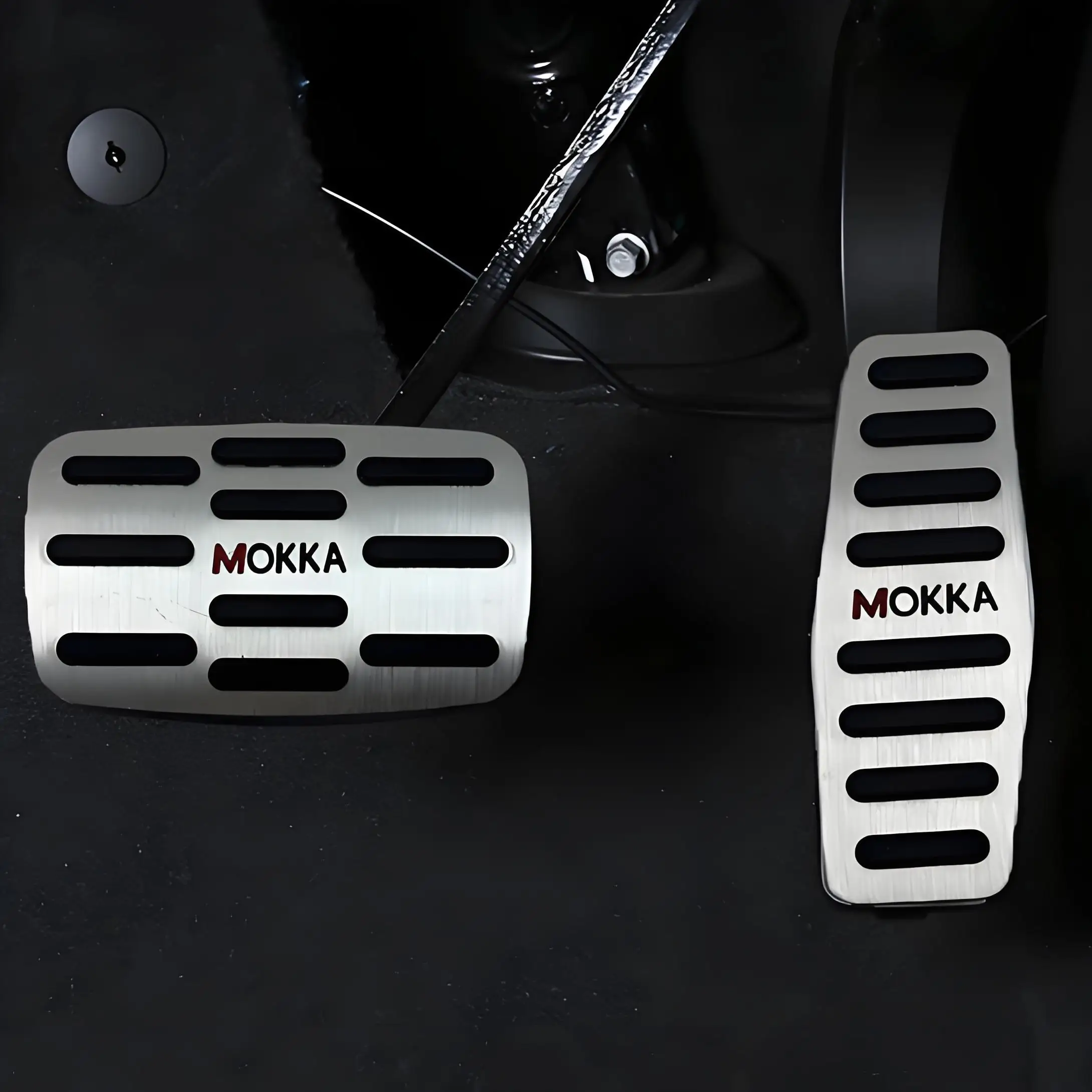 Car Aluminum Alloy Gas Accelerator Brake Pedal For Opel Mokka 2012 2013 2014 2015 Accessories