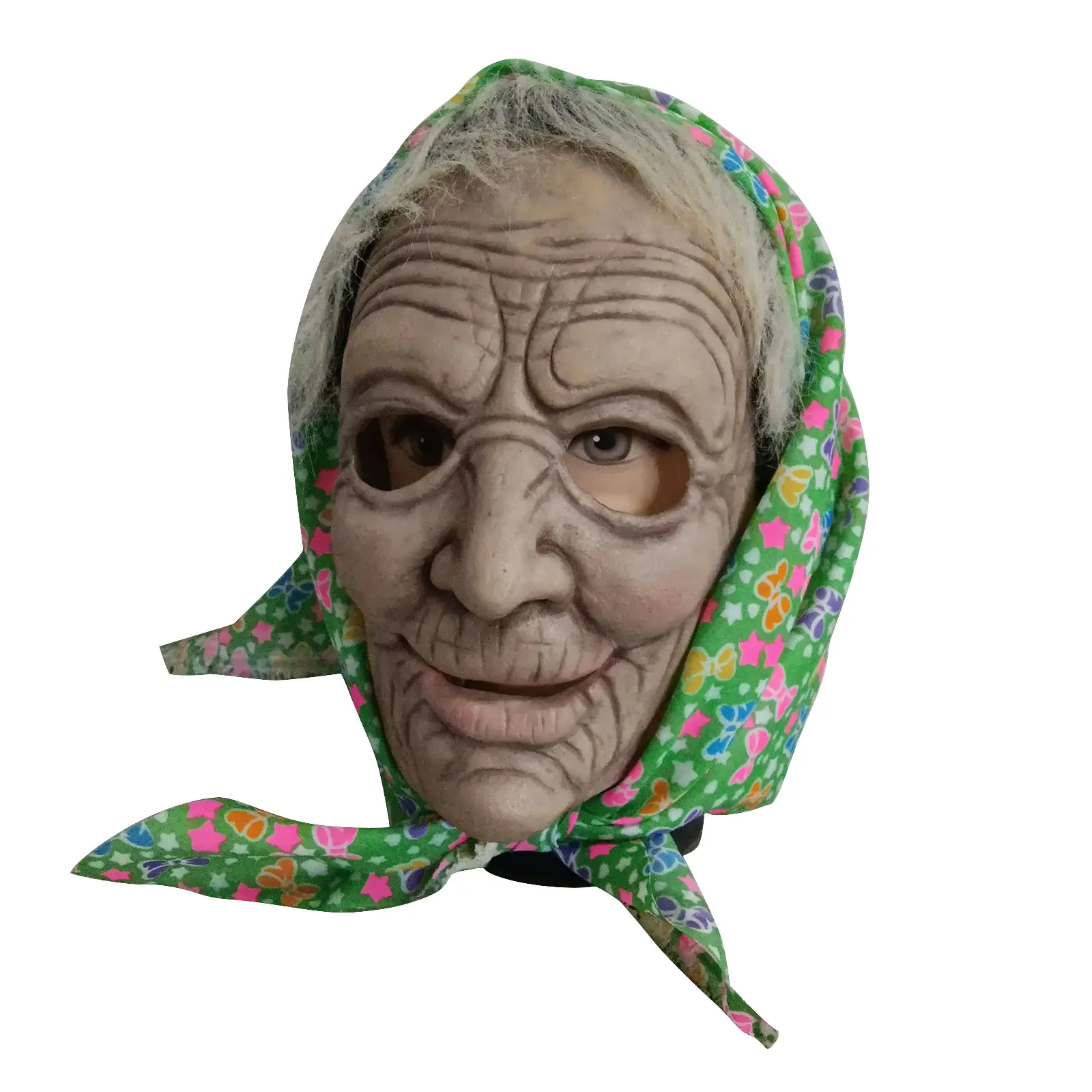 New Halloween Hooded Granny Mask - Old Granny Mask Scary Granny Latex Mask With Hooded Cosplay Prop - AliExpress