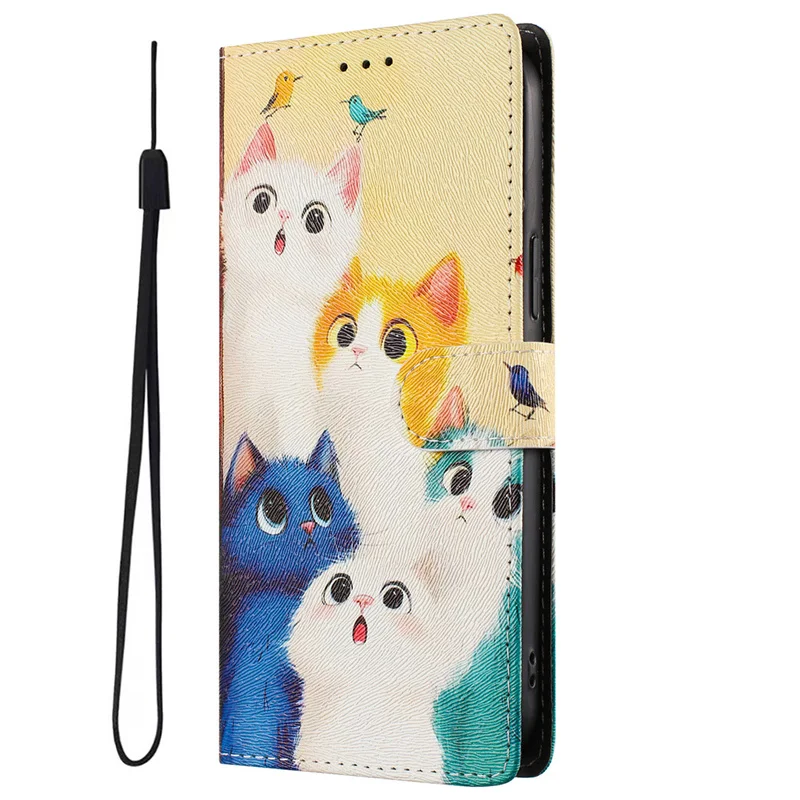 Premium Painted Leather Phone Case Cover