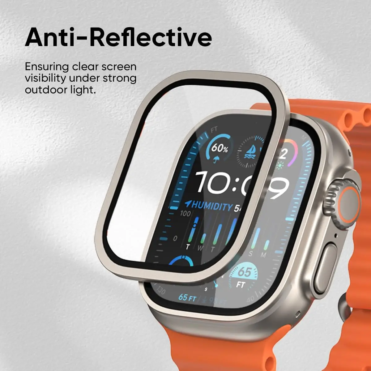 Premium Tempered Glass Screen Protector with Aluminum Metal Bumper