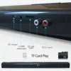 Soundbar Speakers, Bluetooth 5.3, Stereo Soundbar Surround Sound Home Cinema with Remote Control, Support RCA AUX TF-Card 2