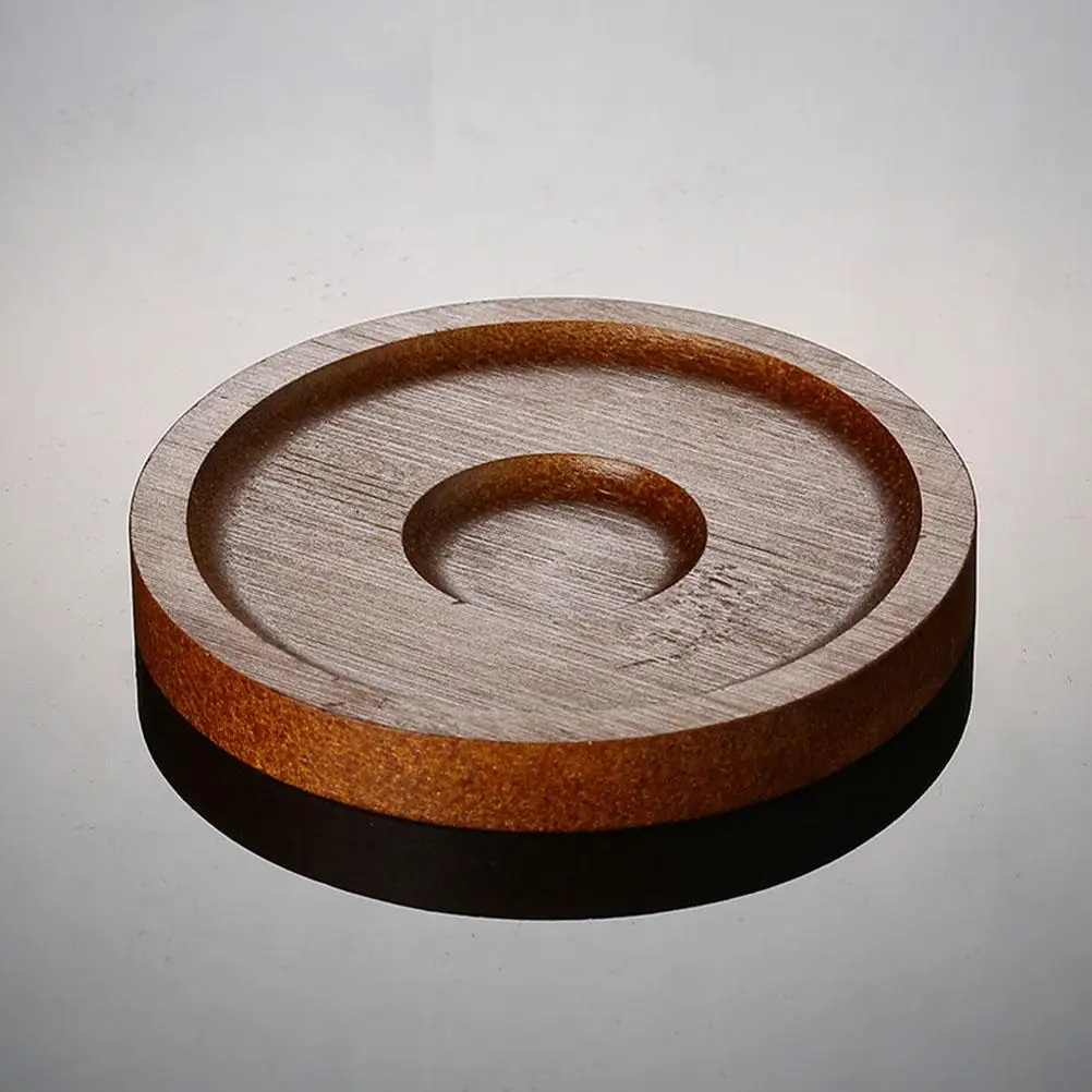 Posavasos De Madera 2 Uds. Base Giratoria Para Vasos De Whisky Tapete