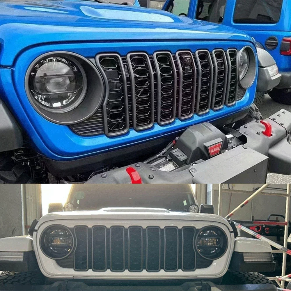 ジープ JL & JT ラングラー用 2024年 新型 グリル