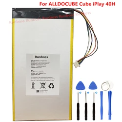 8000mAh New High Capacity ALLDOCUBE Cube iPlay 40H 10.4inch T618 Tablet PC Battery For CUBE iPlay40H Replacement Accumulator