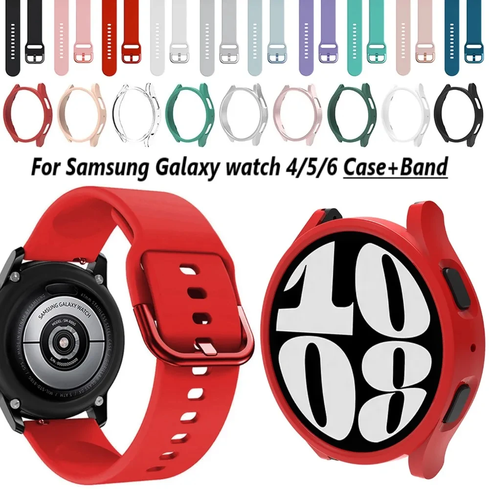 Case+Band for Samsung Galaxy Watch 4/5/5Pro/6 40mm 44mm