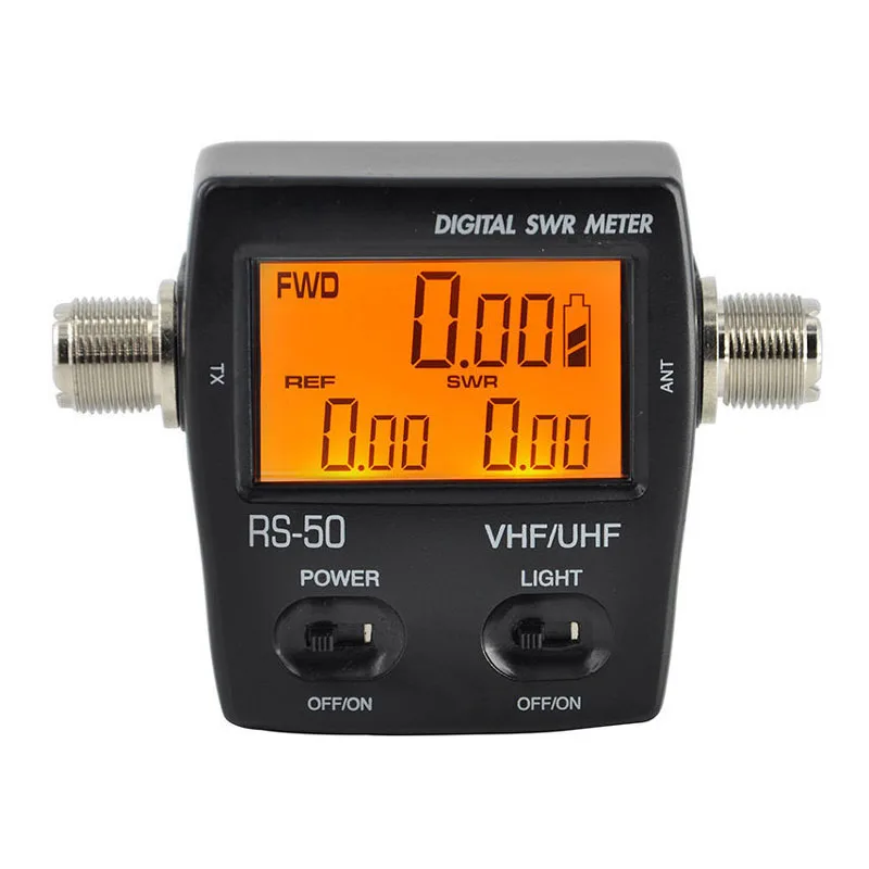 NISSEI RS-50 Digital LED SWR Standing Wave Ratio Electricity Power Meter KWH Single Phase 120W for HAM UHF VHF USB Interface