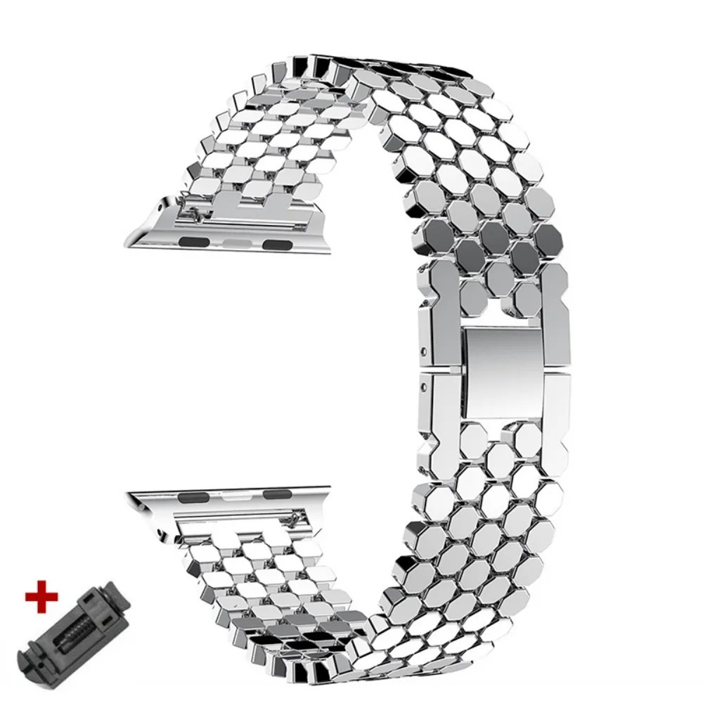 Premium Stainless Steel Watch Band Strap - Elegant Wristband Bracelet