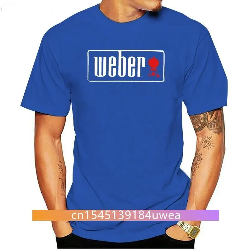 Nuovo 2021 Weber Logo Bbq Grill Jenn Air Broil King T-Shirt Nera Da Uomo Taglia S-3Xl