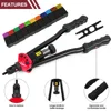 Manual Rivet Nut Gun Household Riveting Tools, Metric M3 M4 M5 M6 M8 M10 M12 Inch 10-24,1/4-20,3/8-16,5/16-18 Riveting Machine 2