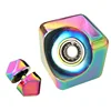 Cube Spinner 4-in-1 Decompression Spinning Toy Desktop  Metal EDC Hand Fidgets Spinner Build Flipo Flip Gift for Kids Adults. 4