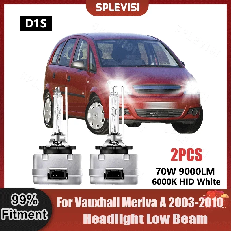 

Пара D1S фары ближнего света HID ксеноновая лампа для Vauxhall Meriva A 2003 2004 2005 2006 2007 2008 2009 автомобильные лампы головного света