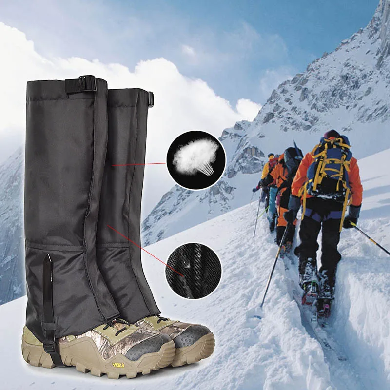 Outdoor Travel Leg Warmers Hiking Leg Gaiter Waterproof Legging Shoes Snake Hunt Climbing