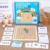 Montessori Multiplication Wooden Board Game Kids Learning Educational Toys 99 Multiplication Table Math Addition Teaching Aids 1