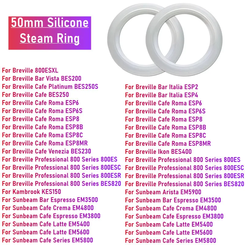 Joint En Silicone Pour Tête D'infusion De Machine à Café Breville Café Roma ESP6 - Pièce Détachée étanche