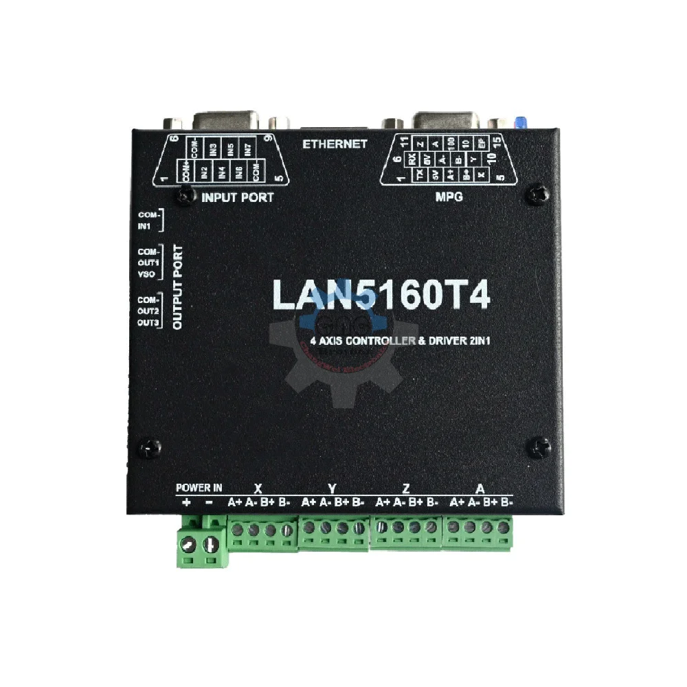 

CNC Mach3 Controller Card LAN5160T4 4-Axis Ethernet Interface Stepper Motor Drive Control Integrated System For Milling Machines