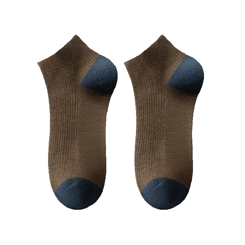 Calzini da uomo deodoranti a tubo corto in cotone pettinato 2025e Pure Summer_voghion.com