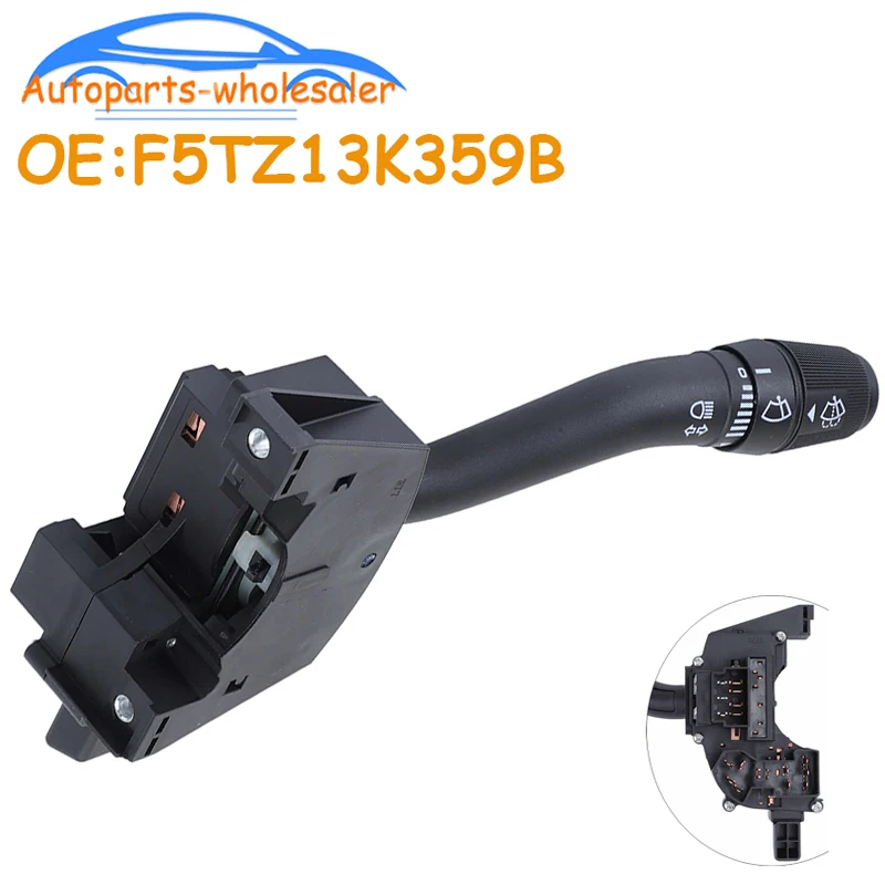 Car Auto accessorie Turn Signal Windshield Wiper Switch F5TZ13K359B Fit For