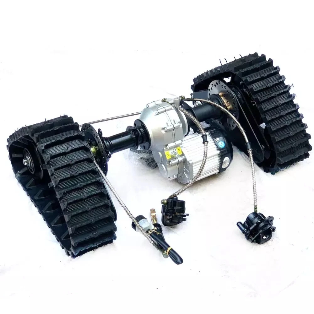 

Багги Go Kart Karting UTV Quad задняя ось электрический 60V 48V 750W 1500wMotor дифференциальный вездеход снег песок гусеницы