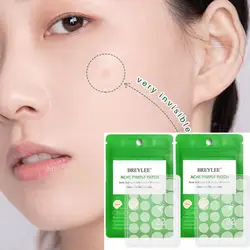 BREYLEE Acne Pimple Patch Acne Treatment Pimple Remover Face Blemish Spot Mask Skin Care Invisible Waterproof Acne Patches Masks