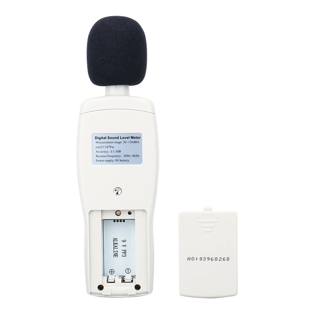 Digital Sound Level Meter Decibel Meter Sound Level Tester 30~130 dBA 35~130dBC db Meter Portable Noise Meter 3