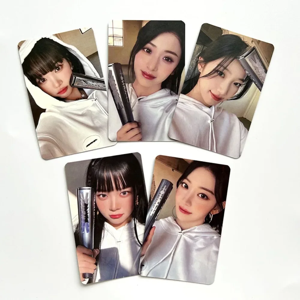 

5PCS/set Kpop Lomo Cards LE SSERAFIM ANTIFRAGILE NEW Ablum FEARLESS Girl Group Photocard Cute Print Card Poster Fans Gift