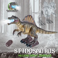 RC Spinosaurus toys will walk sound, light, electricity, large mob spray dinosaur simulation best Christmas gift 1