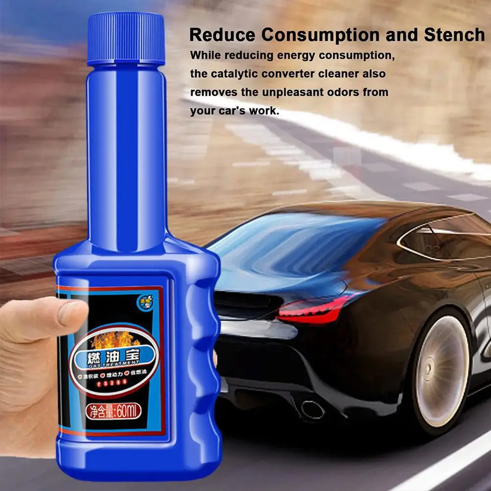 60Ml Car Fuel Treasure Fuel Saver Additive to Save Gas Oil Increase Power Remove Engine Carbon Deposit for Quick Easy St Q0V9 fuel saver,catalytic cleaner