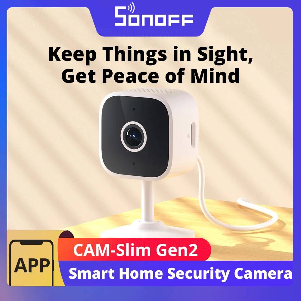 SONOFF CAM-S2 1080P HD WiFi Camera Home Security Motion Detection