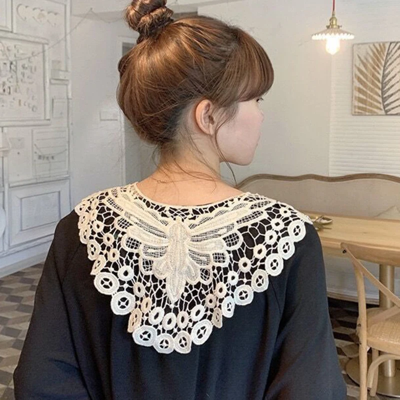 version versatile small shawl women's summer knitted hollow out thin style with lace small shoulder short jacket cover up 2023 new women s belt leather litchi texture automatic buckle waist cover korean version business and leisure work trouser belt