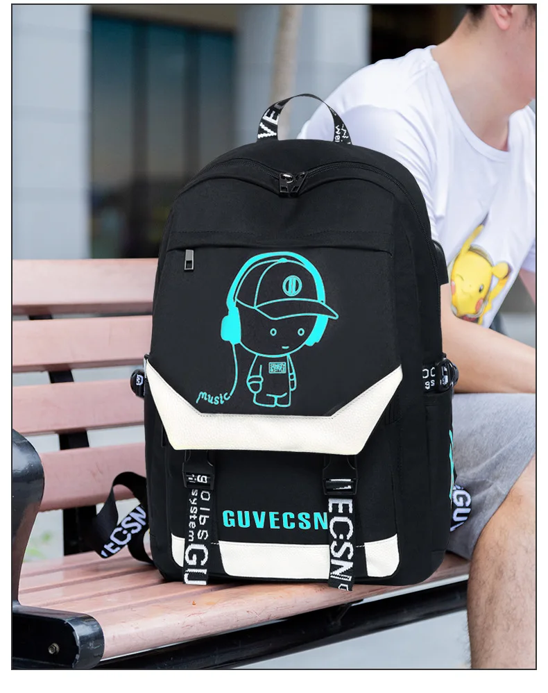 Mochila de computador elegante, mala de viagem