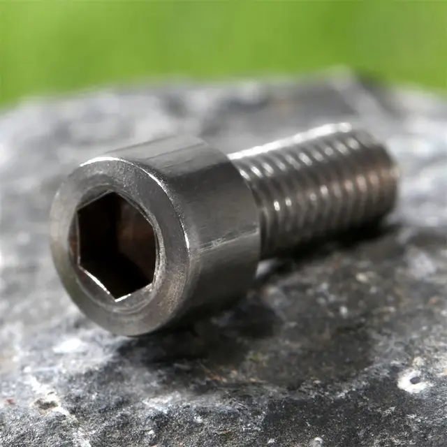 10Pcs Stainless Steel Bicycle Screws for Most Mountain Bike Water Bottle Holder Cages Racks Enhancement M5*12 Hexagon Bolt Screw 4