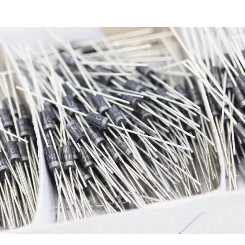 100 Stück 1N4007 Gleichrichterdiode IN4007 1A 1200V DIP DO-41 Schottky-Diode – Detail 1
