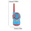 2 Pack Mini Long Range Kids Walkie Talkies Handheld Cartoon Children Toys Activities Easy To Use Two-Way Radios Boys 6
