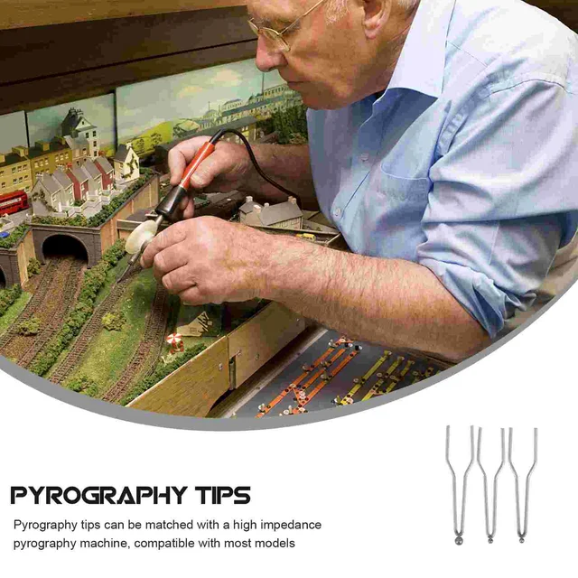 Unleash your artistic vision with our high-quality wood burning tips, designed for durability, versatility, and ease of use.