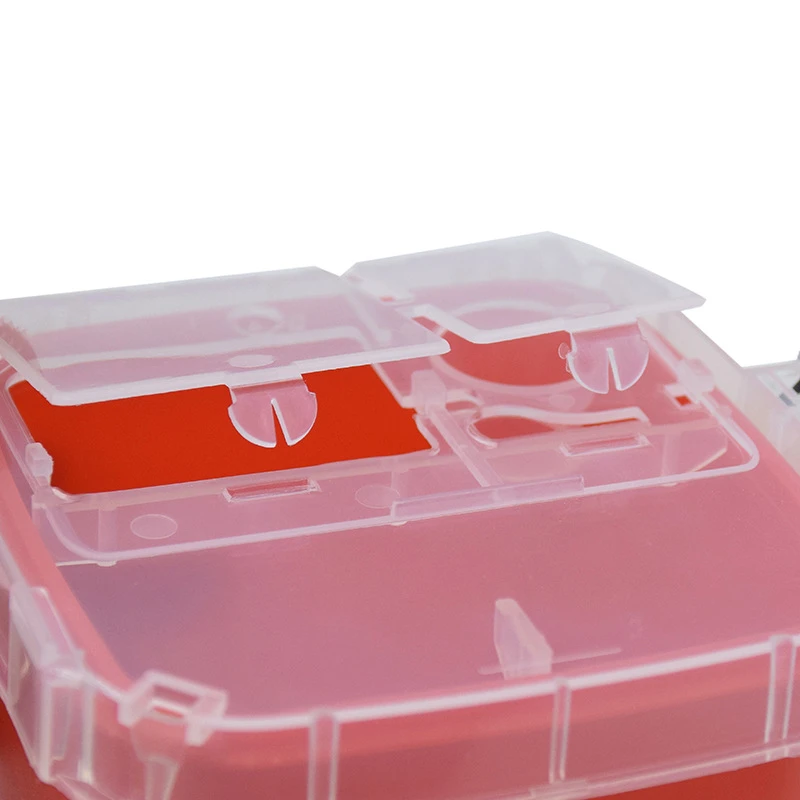 Professional Salon Waste Storage Box - Hairdressing & Eyebrow Trimmer Disposal Container