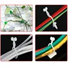10 Pcs Cable Organizer USB Winder Desktop Tidy Clips Management Wire Holder for Mouse Headphone Under Desk Cable Management Tray 5