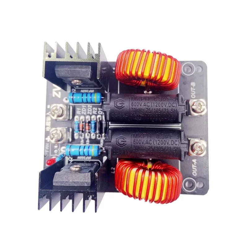 Induction Heater 800W ZVS Low voltage induction heating board Power supply module Flyback Driver Heater Tesla coil Heaters