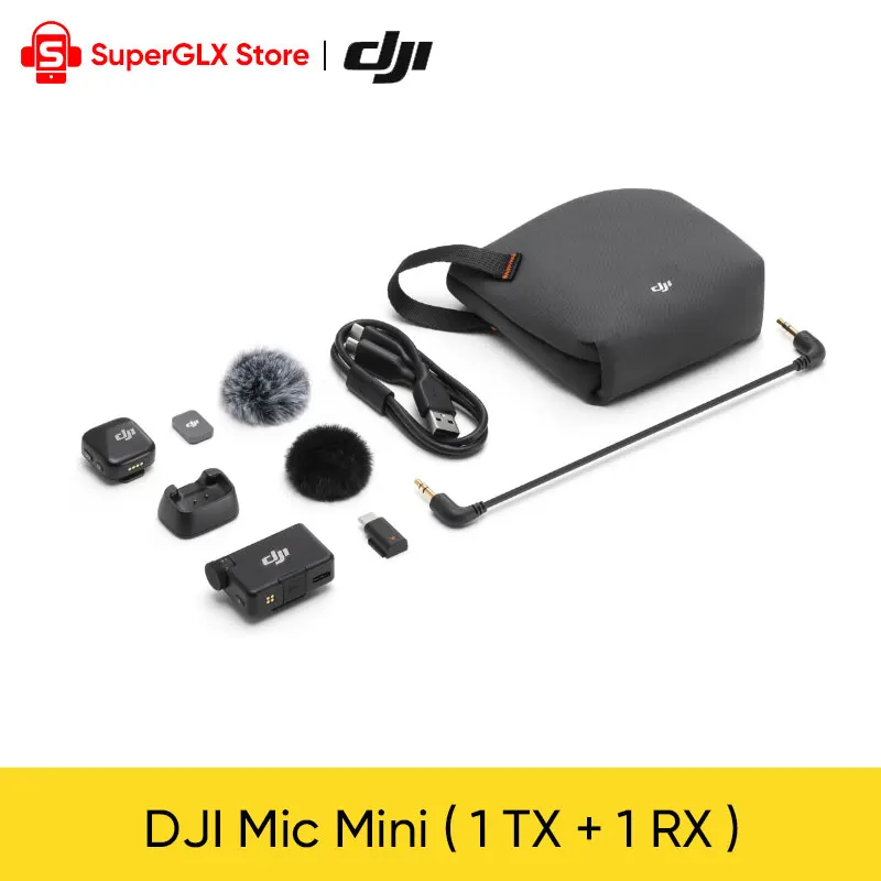 DJI Mic Mini (2TX+1RX+充電ケース) ワイヤレスマイク