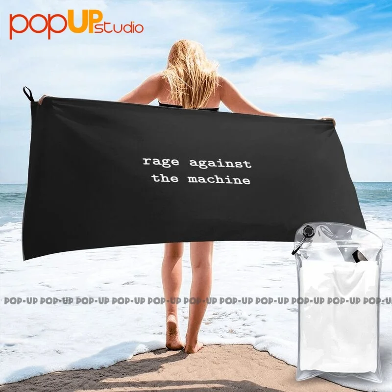 Rage Against The Machine'Molotov'Quick Dry Towel Surf Portable Comfortable Beach Blanket