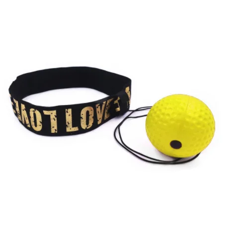 Head-Mounted Boxing Reflex Ball for Fitness Training & Speed Practice