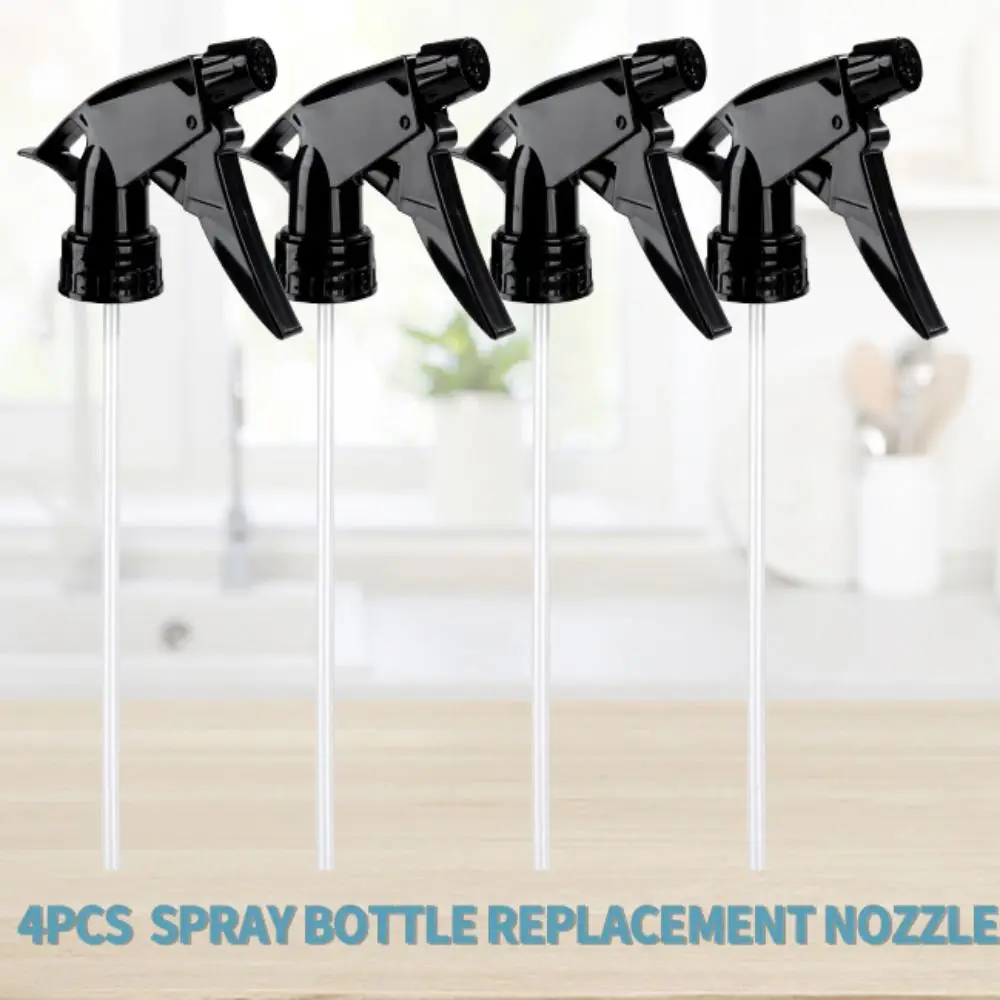 Watering Nozzle Water Sprayer 4pcs Adjustable Spray Bottle Nozzles replaceable Heavy Duty Bottle Spray Nozzle Leak Proof Mist Water Chemical Cleaning
