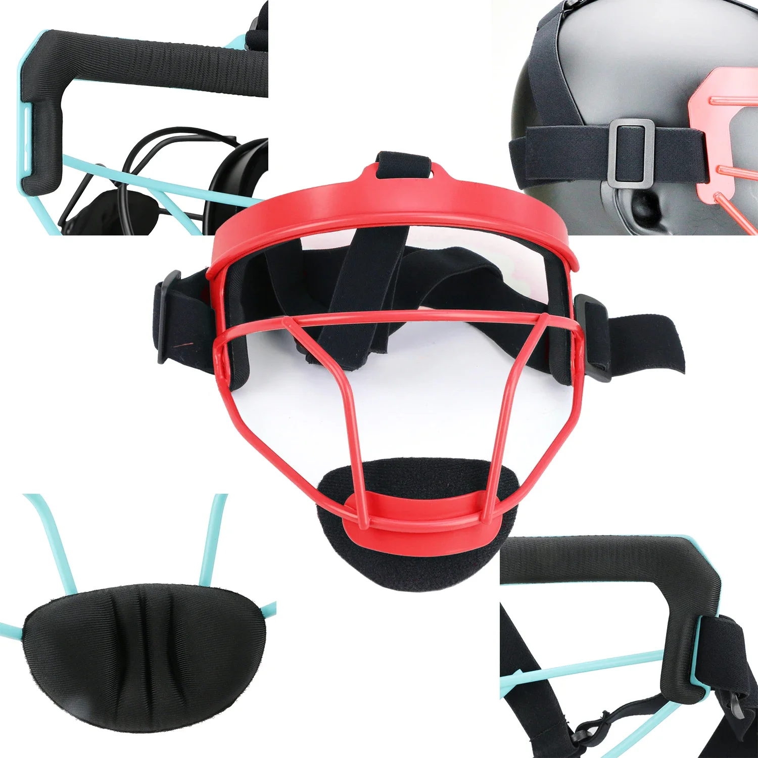 Defense Softball Fielders Mask Softball Visor Face Mask Baseball Lightweight Protective Sport Equipment For Adluts&Youth
