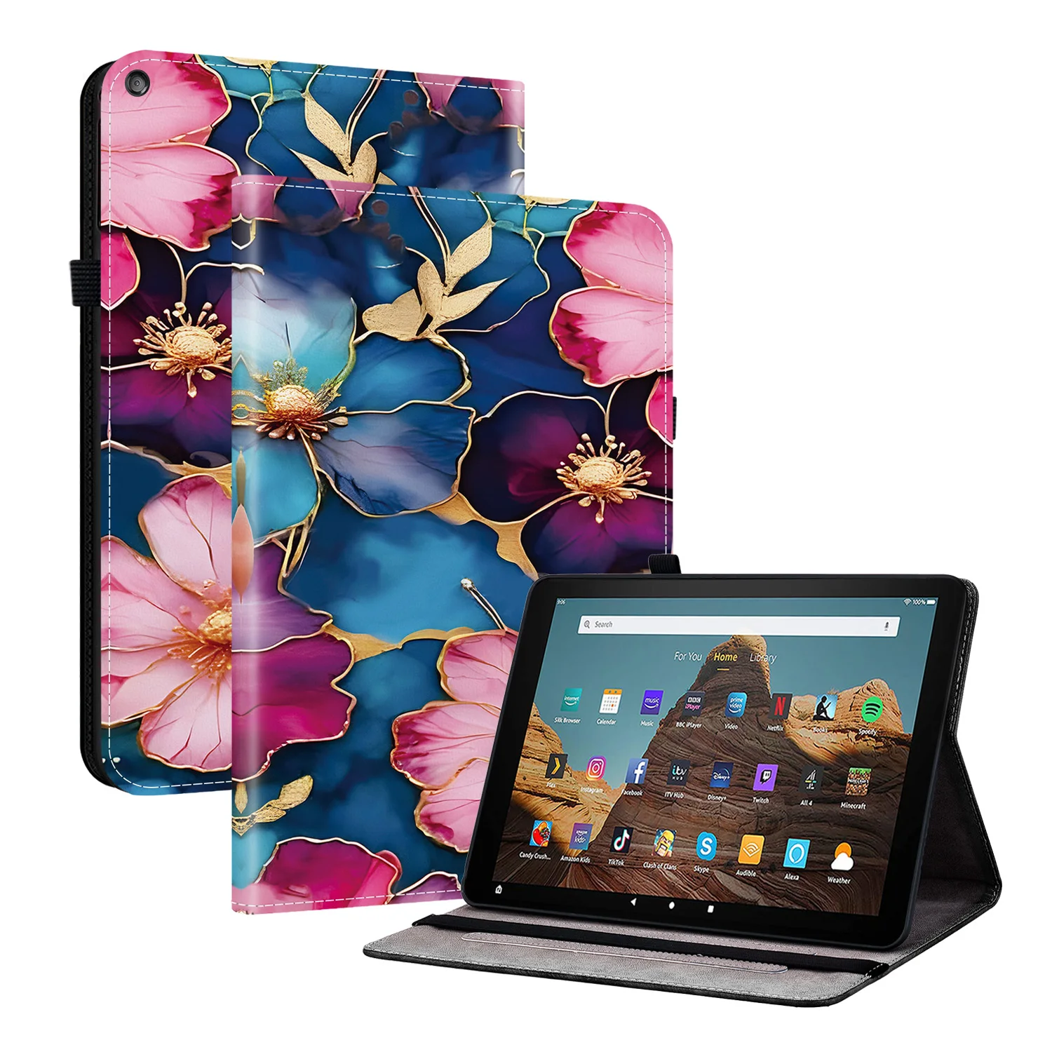 Elegant Leather Tablet Cover - Premium Quality and Durable Design